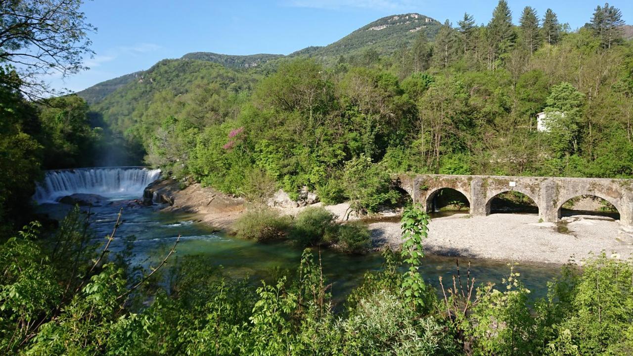 Gite En Cevennes Du Sud, Bergerie Restauree Au Rez De Jardin D'Une Bastide Avec Piscine, Vue Exceptionnelle, Authenticite Et Confort Saint-Laurent-le-Minier Exteriör bild